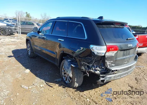 2015 Jeep Grand Cherokee Limited from USA, damaged, VIN 1C4RJFBG8FC697197